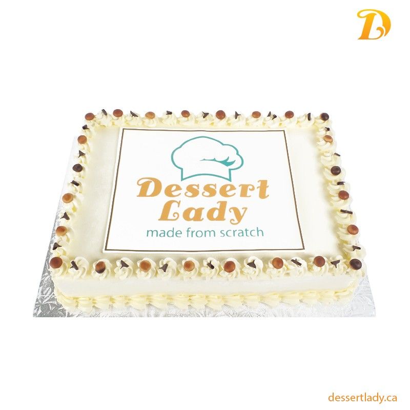 Branded Cakes with Rectangle